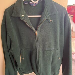Polo Sport Green Fleece Jacket